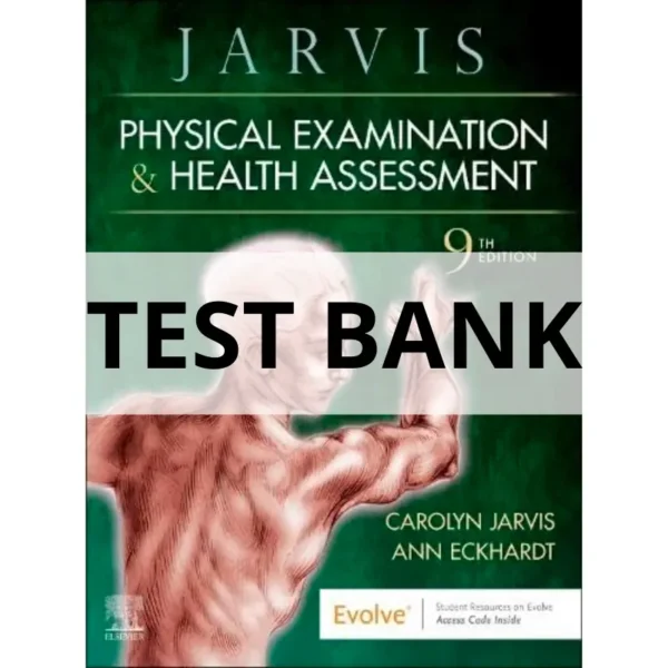 jarvis physical examination and health assessment test bank